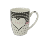 Love Grey Designed Mug