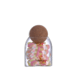 Momaz 10cm Glass Jar with Ball Shaped Lid