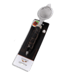 Momaz Black Marble Tea Strainer