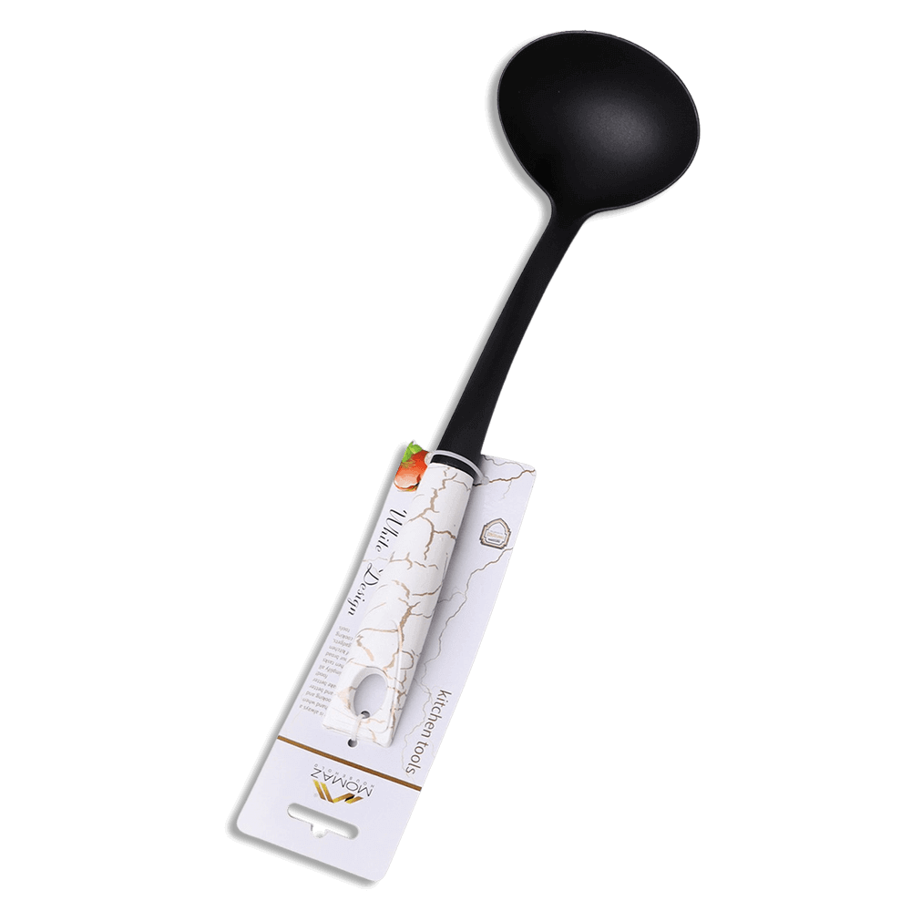 Momaz White Marble Serving Ladle
