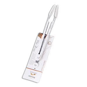 Momaz White Marble Serving Tong