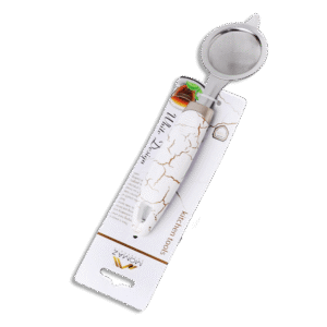 Momaz White Marble Tea Strainer