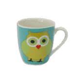 Owl Blue Mug