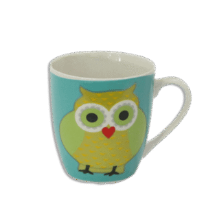 Owl Blue Mug