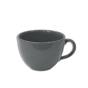 Round Grey Nescafe Mug