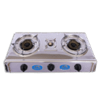 Momaz Stainless Steel 3 Burner Gas Stove