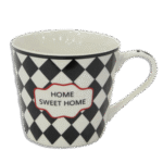 Sweet Home Black & White Mug