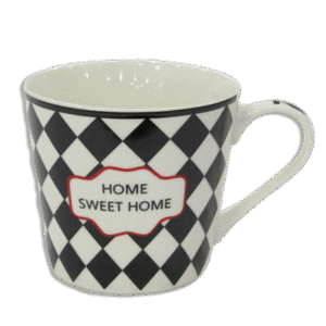 Sweet Home Black & White Mug