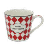 Sweet Home Red & White Mug