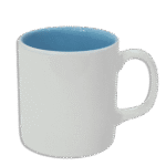 White & Blue Turkish Mug