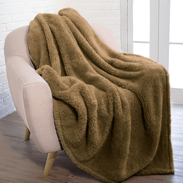 Brown Fur Blanket