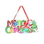Merry Christmas Foam Door Hanger 32cm