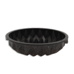 Round Black Granite Designed Cake Pan