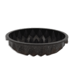 Round Black Granite Designed Cake Pan
