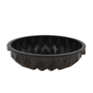 Round Black Granite Designed Cake Pan