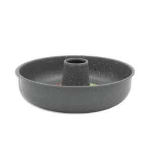 Round Shape Grey Granite Cake Pan