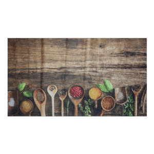 Turkish Spice Spoons Kitchen Carpet 5 sizes