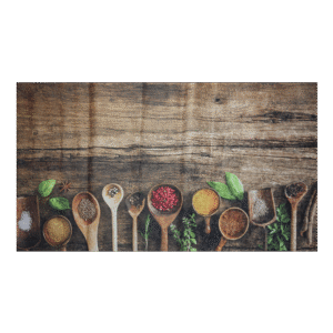 Turkish Spice Spoons Kitchen Carpet 5 sizes