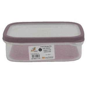 Beehome 0.75L Purple Tupperware with Strainer