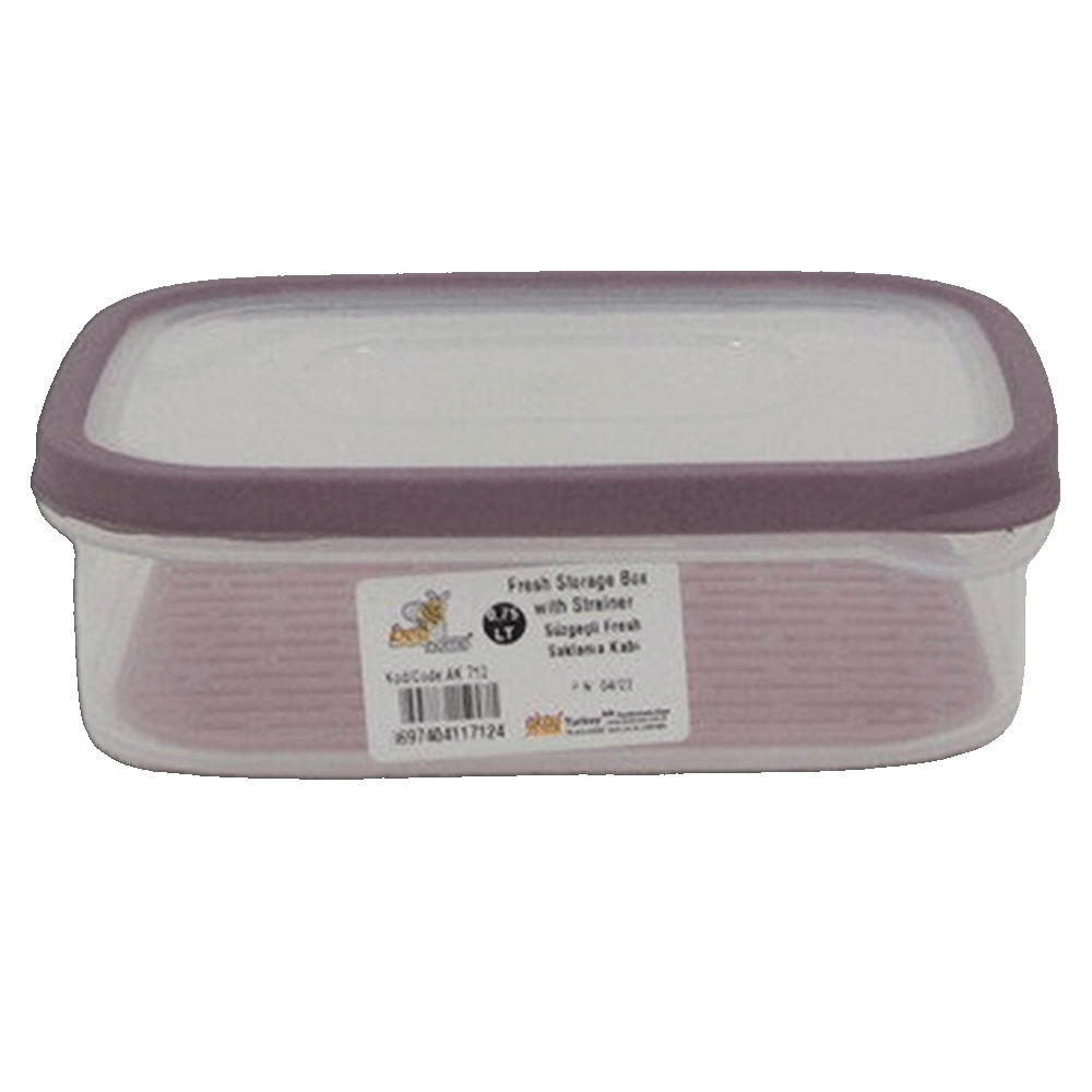 Beehome-0.75L-Tupperware-with-Strainer1
