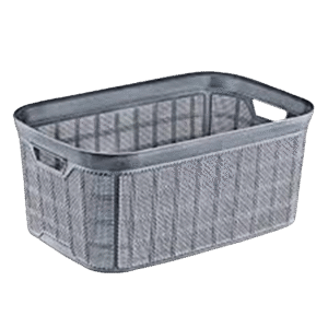 Beehome Grey Rectangular Laundry Basket