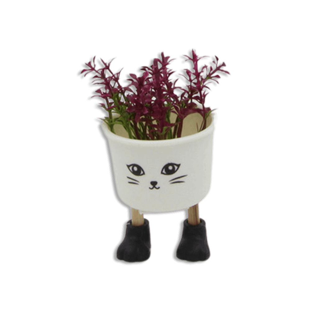 Eva-White-Cute-Shape-Flower-Pot-witth-Legs