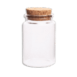 Glass 7x3cm Jar with Cork