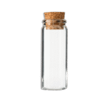 Glass 9x4.7cm Jar with Cork