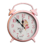 Pink Kids Bedroom Clock