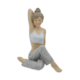 Resin Grey Yoga Girl