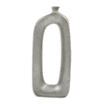 Resin Large Silver Open Jar