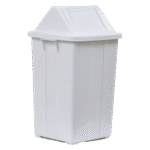 3M Plast 20L White Swing Dustbin