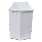 3M Plast 20L White Swing Dustbin