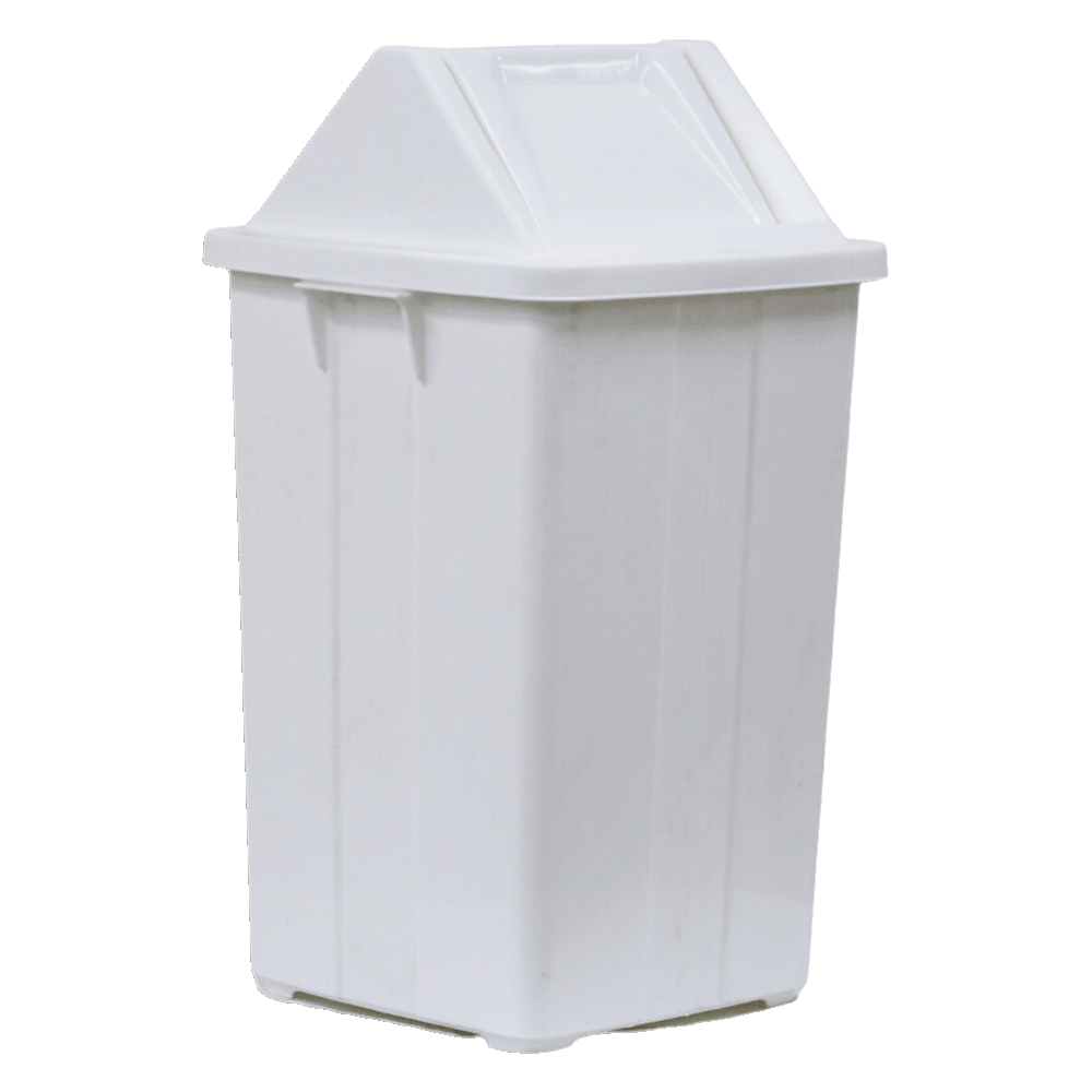 3M-Plast-20L-White-Swing-Dustbin