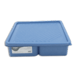 Bager Smart Blue 5 Compartment Storage Container with Lid