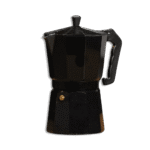 Black Metal Mokka Pot for 9 Coffee Cups