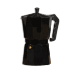 Black Metal Mokka Pot for 9 Coffee Cups