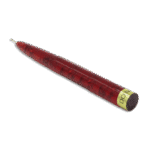 Dark Red Plexi Candle