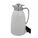 Dosthoff 1L White Stainless Steel Vacuum Flask