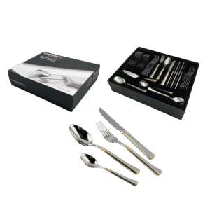 Dosthoff 72 Pcs Golden Cutlery Set1