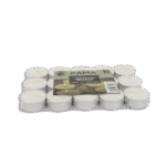 Fama 15pcs Round Unscented Tealight Candles