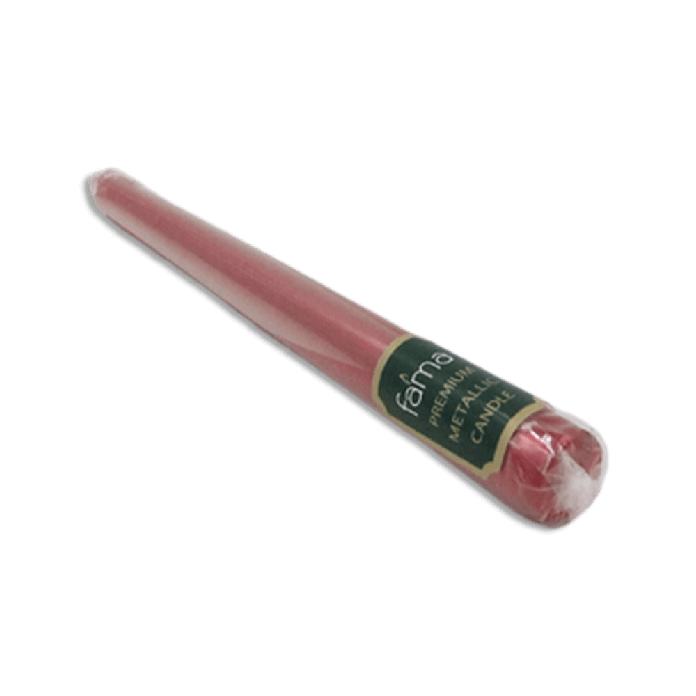 Fama-20cm-Glossy-Red-Candle