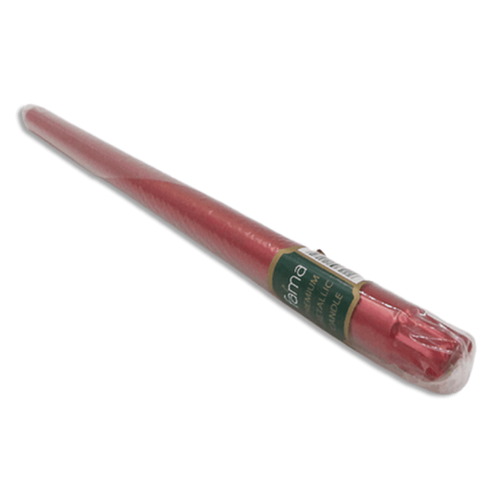 Fama-25cm-Glossy-Red-Candle