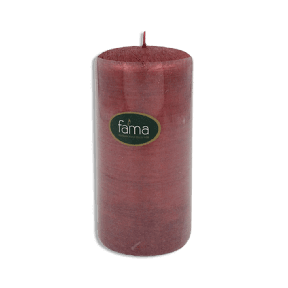 Fama-Red-15x7.5cm-Candle