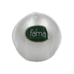 Fama Round 7.5cm Silver Candle