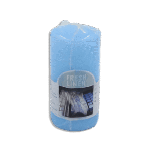 Fresh Linen Blue 12cm Candle