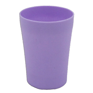 Freshlife Plain Purple Plastic Cup