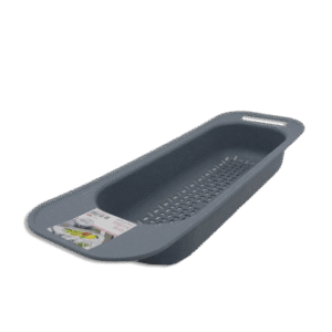Grey Plastic Long Strainer