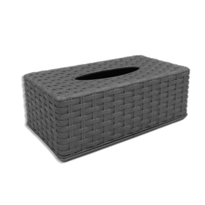 Grey Plastic Tissue Box