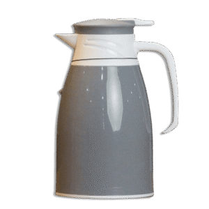 Grey & White 1L Vacuum Jug